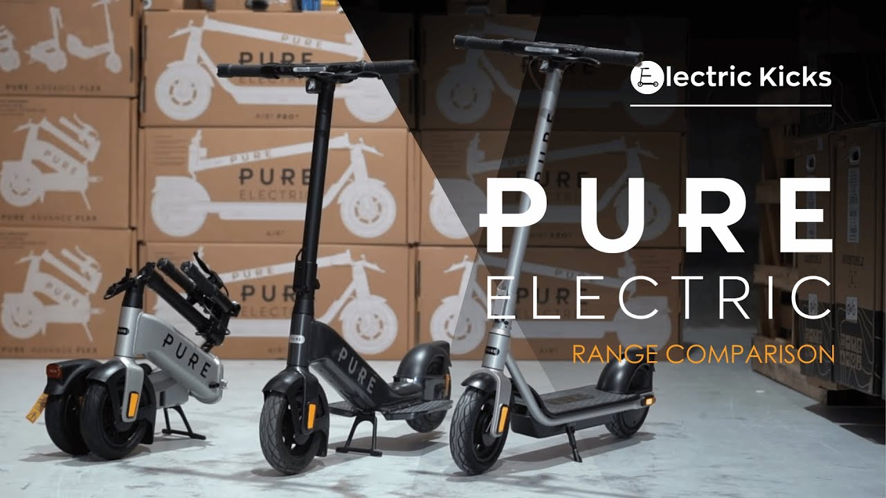 Ex-Demo Pure Advance Electric Scooter (Black)