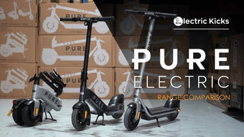 Comparing The Pure Electric E-Scooter Range