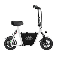 Fiido Q1S Folding Electric Scooter White with Basket