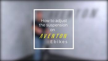 How to: Adjust the Suspension on Aventon Ebikes | Aventon