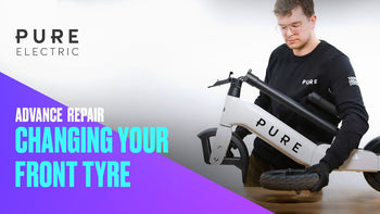How to change your front tyre | Pure Advance & Pure Advance Flex