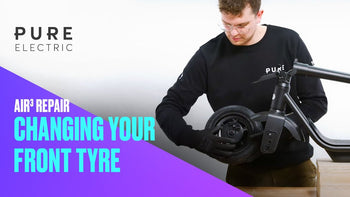 How to change your front tyre | Pure Air3 e-scooter