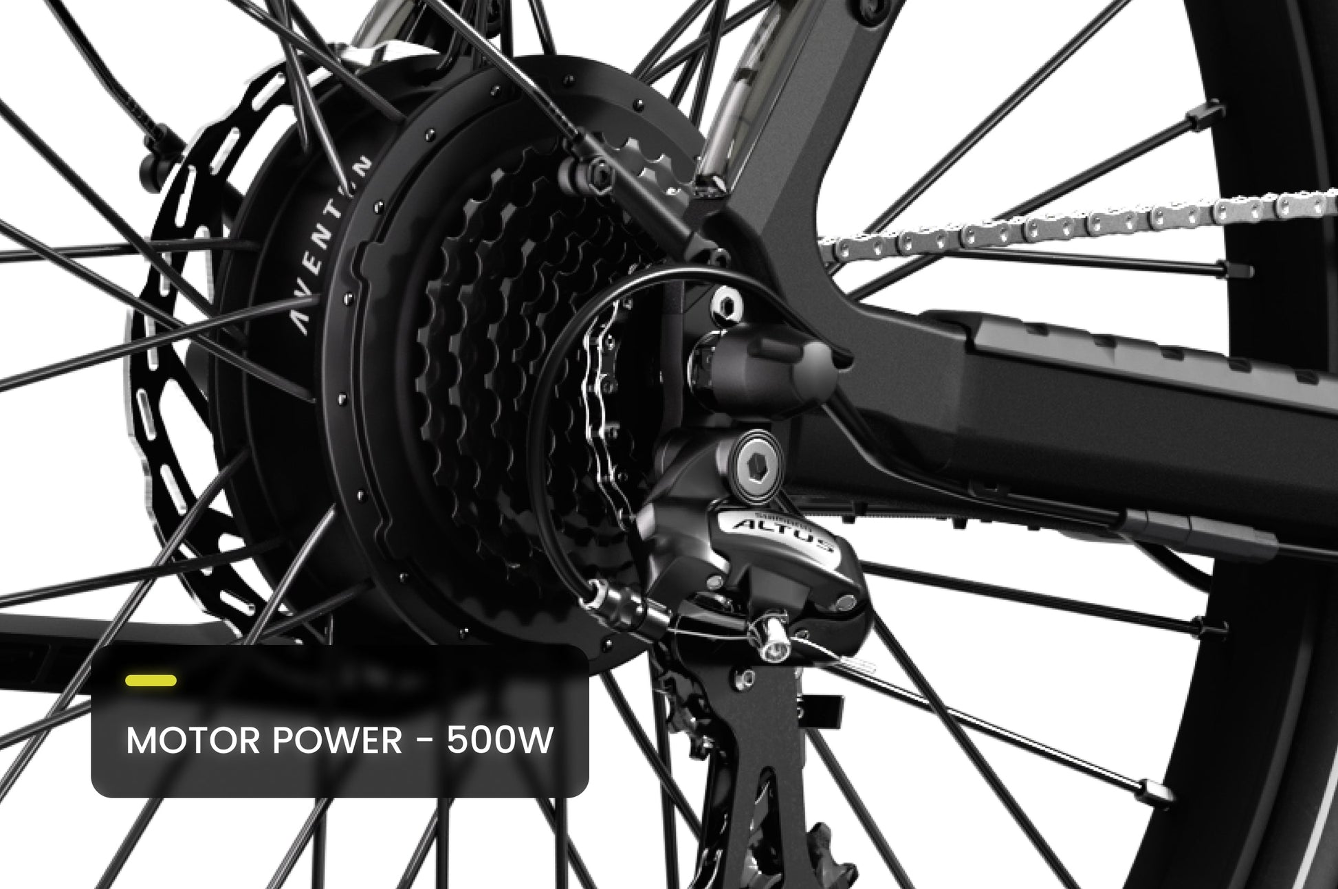 Aventon Level.3 Feature Motor