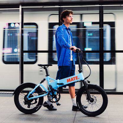 MATE Fusion Folding Electric Bike Lifestyle Commute