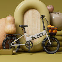 MATE Go+ Folding Electric Bike Cloud Mist Colour