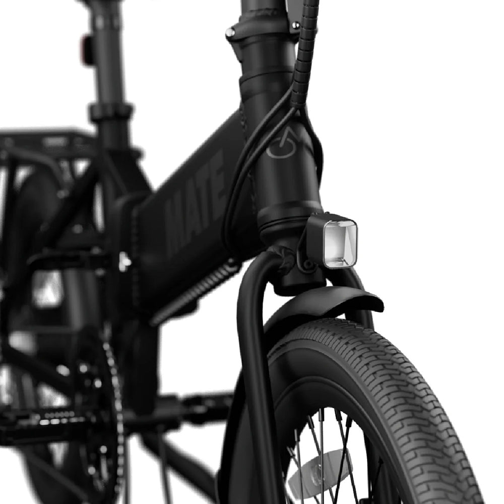 MATE Go+ Folding Electric Bike Feature Front Light