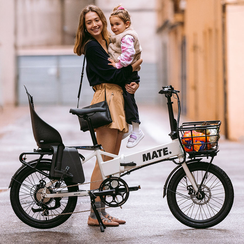 MATE Go+ Folding Electric Bike Lifestyle Cloud