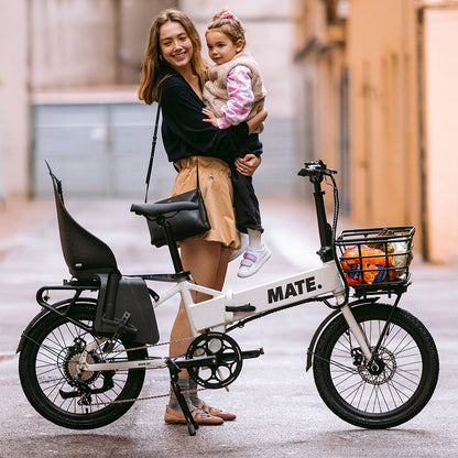 MATE Go+ Folding Electric Bike Lifestyle Cloud