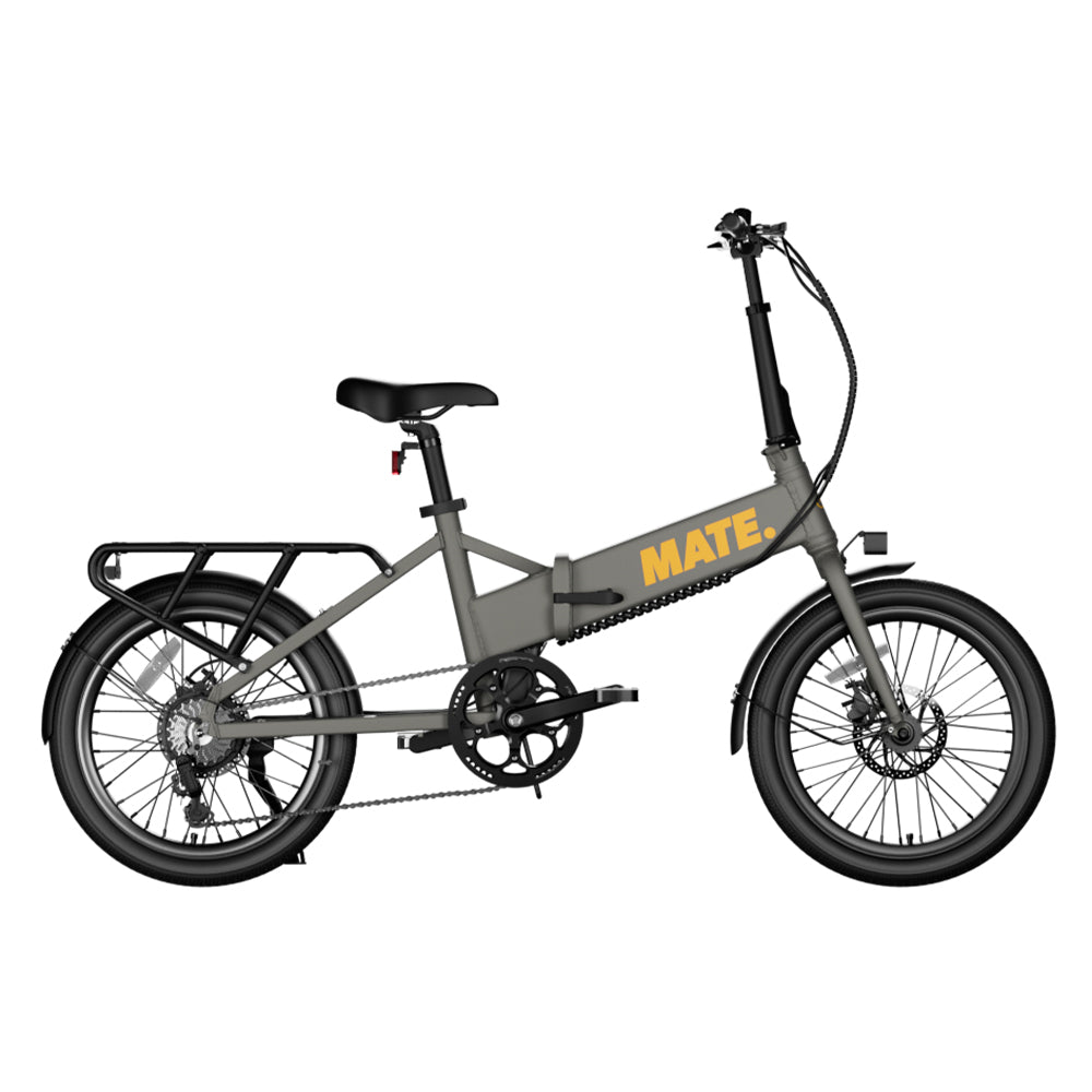 MATE Go+ Folding Electric Bike Shadow Glow Side