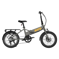 MATE Go+ Folding Electric Bike Shadow Glow Side
