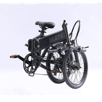 MATE Icon Folding Electric Bike Subdued Black Folded
