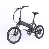 MATE Icon Folding Electric Bike B Subdued Black Front Side Left