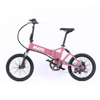 MATE Icon Folding Electric Bike Soft Bloom Side Left