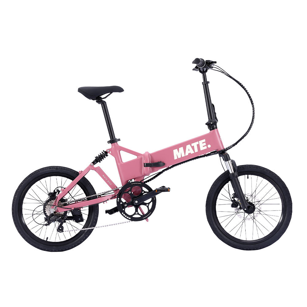 MATE Icon Folding Electric Bike Soft Bloom Side Right