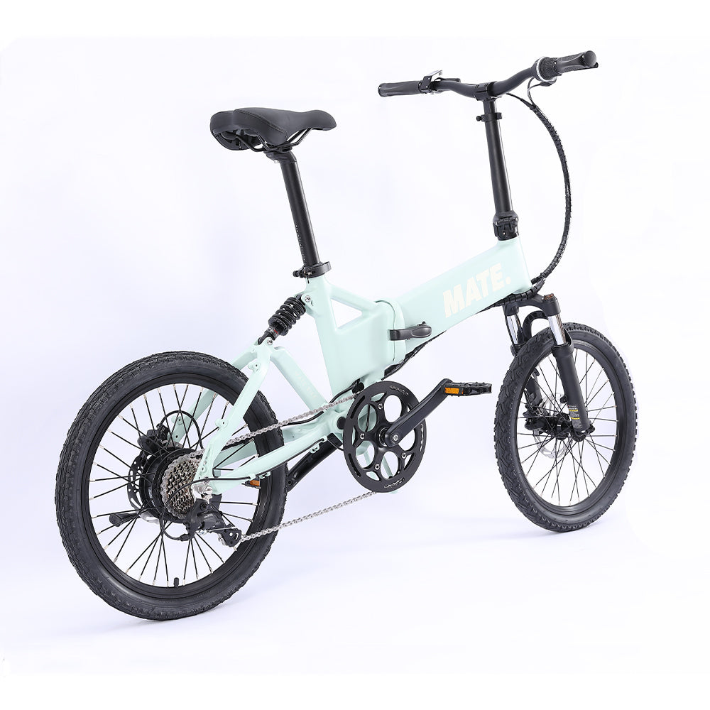 MATE Icon Folding Electric Bike Marina Breeze Rear Side Right