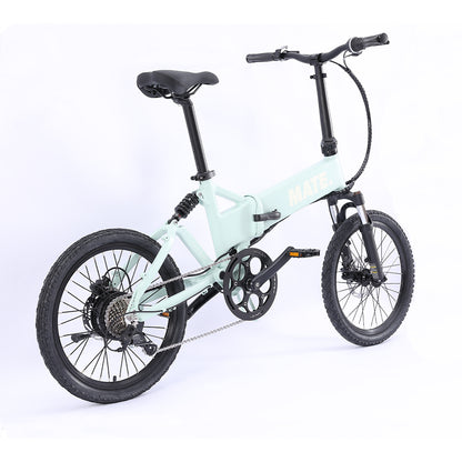 MATE Icon Folding Electric Bike Marina Breeze Rear Side Right