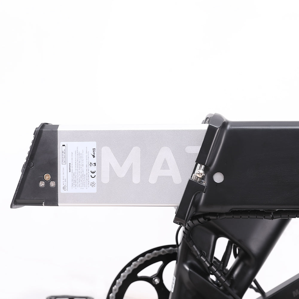 MATE X Evo Folding Electric Bike Feature Battery