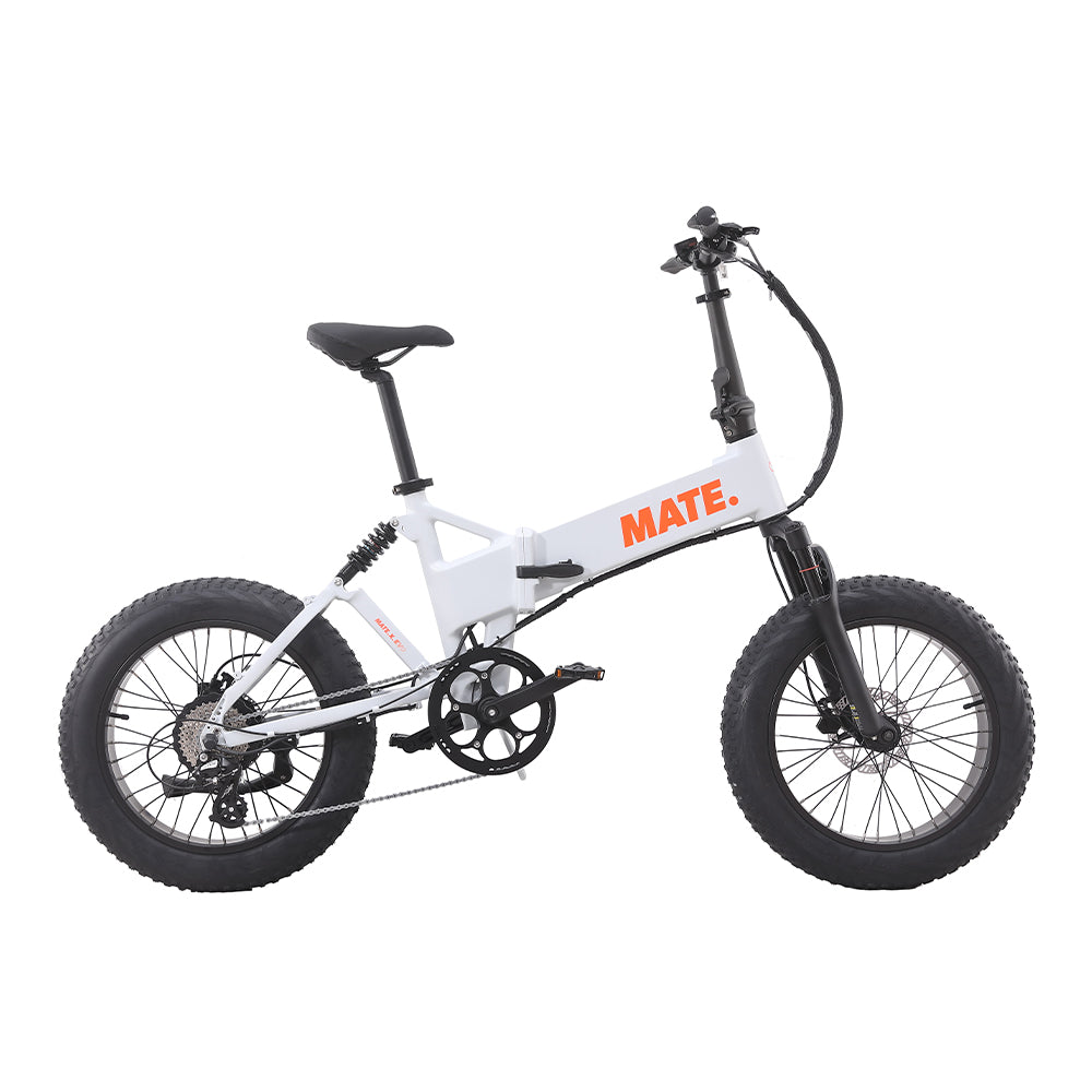 MATE X Evo Folding Electric Bike Ghost Gravity Side Right