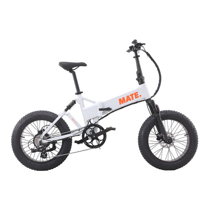 MATE X Evo Folding Electric Bike Ghost Gravity Side Right