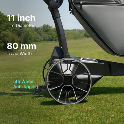 NAVEE Birdie Electric Golf Buggy Feature Tyres