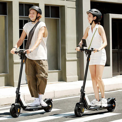 NIU KQI1 Pro Electric Scooter Lifestyle Riding Couple
