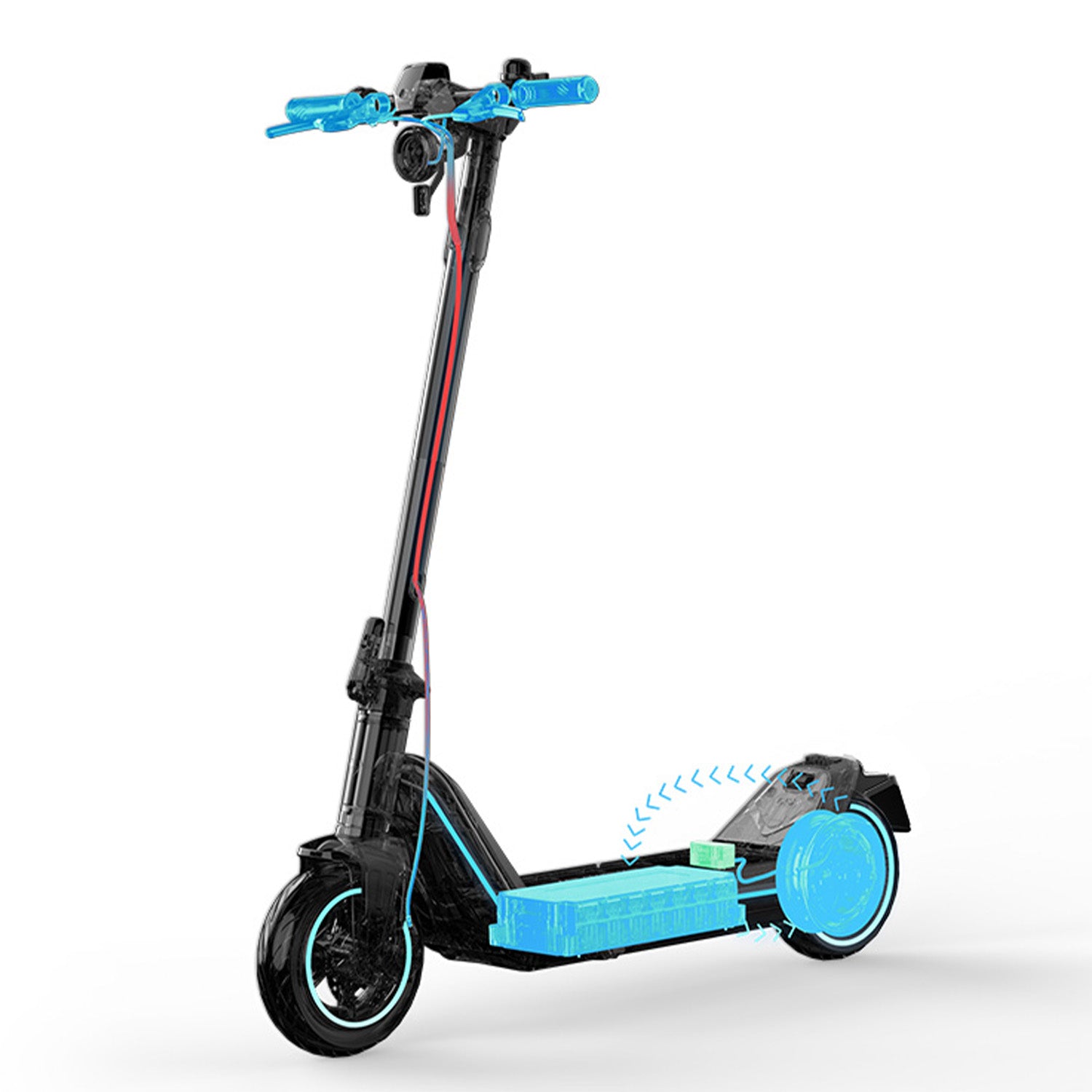NIU KQI3 Max Electric Scooter Feature Brakes