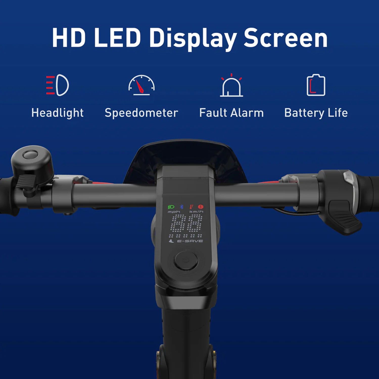 NIU KQI3 Max Electric Scooter Feature Display