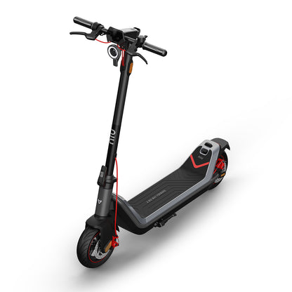 NIU KQI3 Max Electric Scooter Space Grey Front Side Top