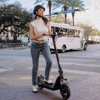 NIU KQi 300P Electric Scooter Lifestyle Static Road
