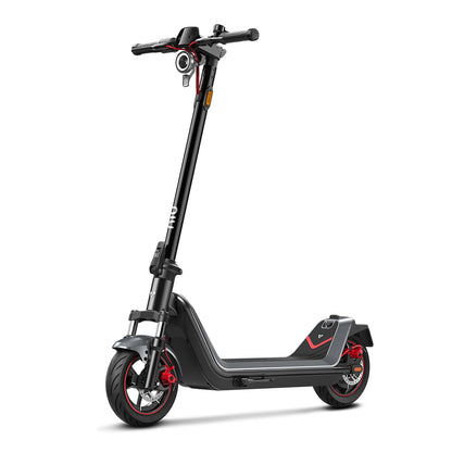 NIU KQi 300X Electric Scooter Grey Front Side