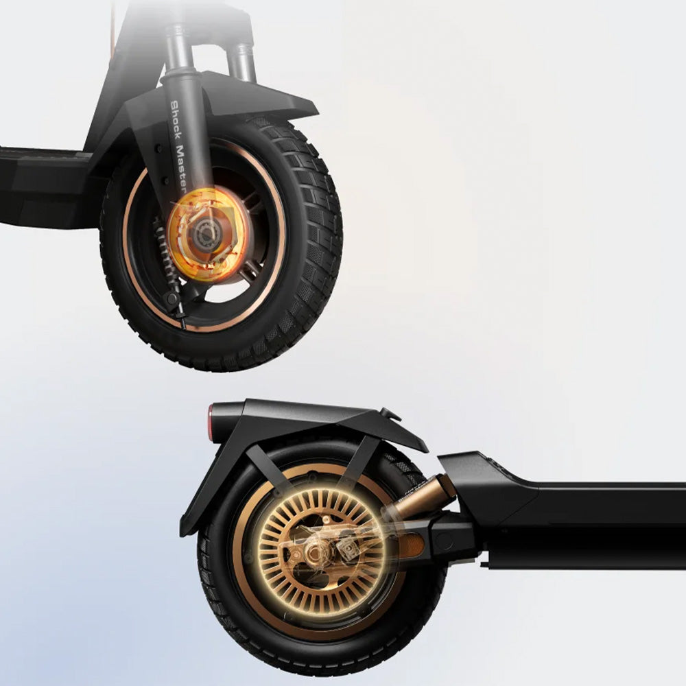 Navee GT3 Electric Scooter Feature Brakes