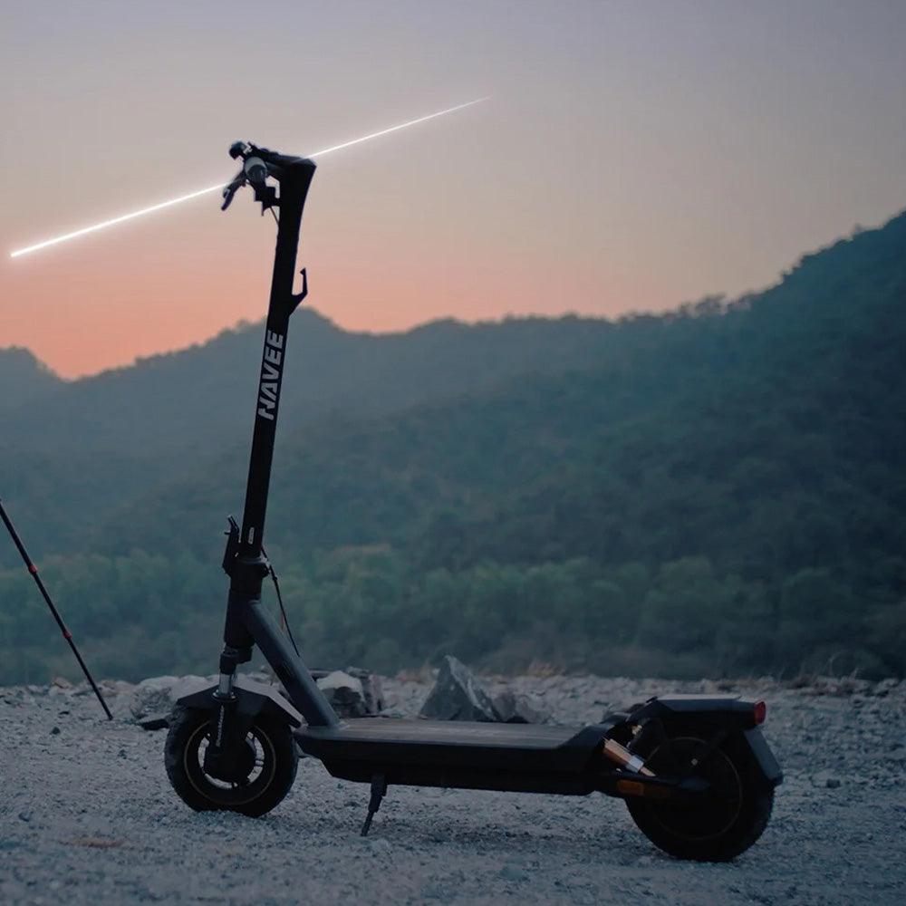 Navee GT3 Max Electric Scooter Lifestyle Static Night