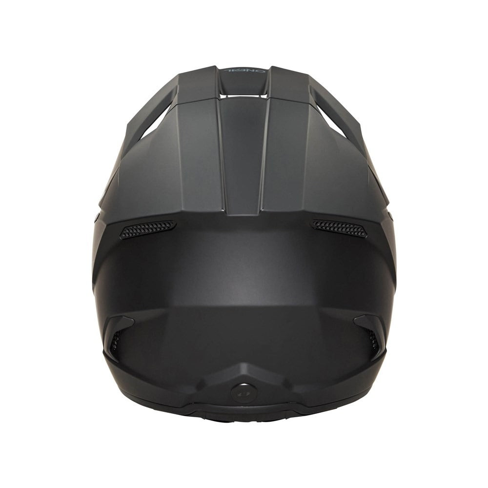 O'neal 27 3SRS Helmet Solid Matte Black rear