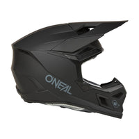 O'neal 27 3SRS Helmet Solid Matte Black side right
