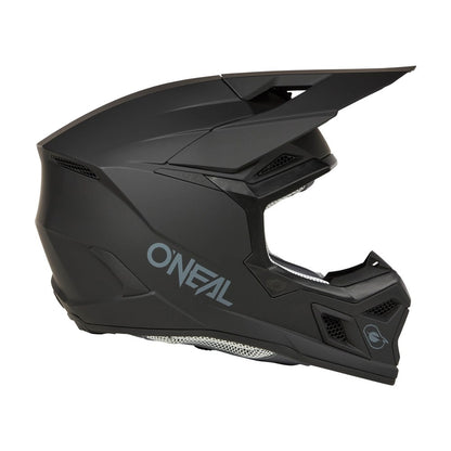 O'neal 27 3SRS Helmet Solid Matte Black side right