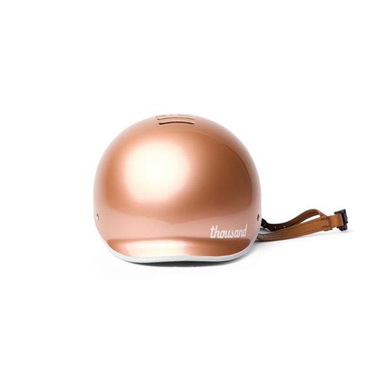 thousand helmet rose gold front