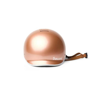thousand helmet rose gold front