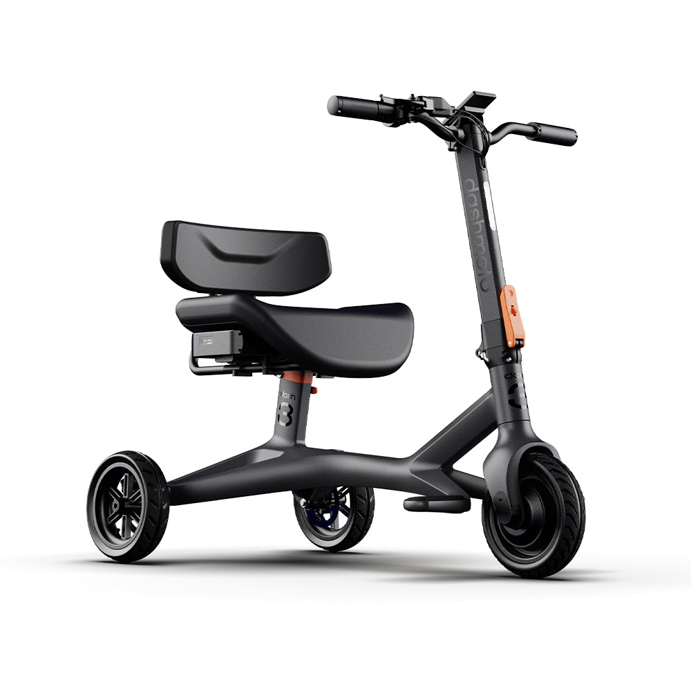 dashmoto dash 3 carbon black front side right