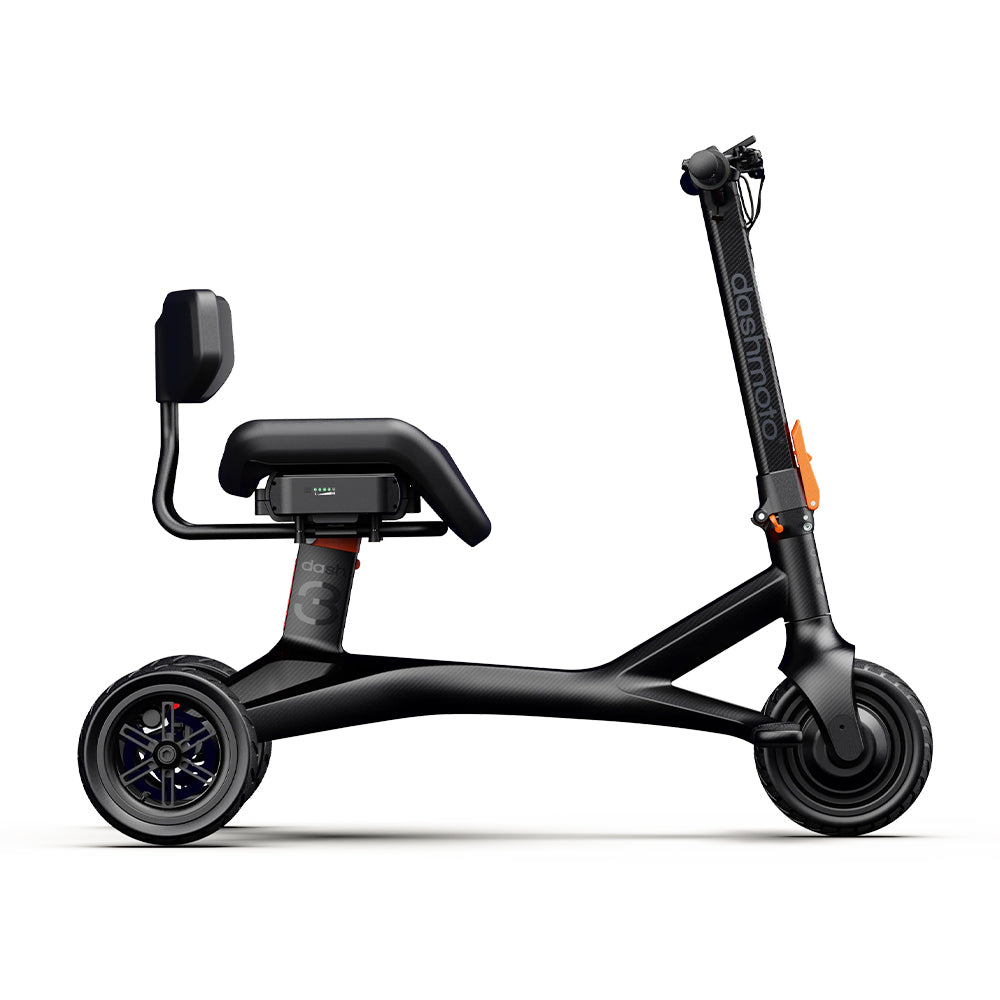 dashmoto dash 3 carbon black side right