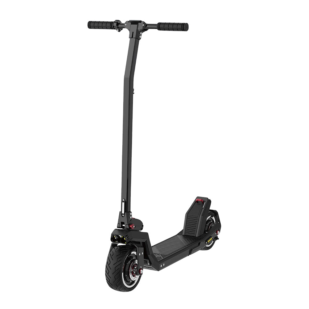 dualtron sonic nano electric scooter black front side left