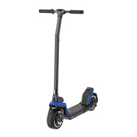 dualtron sonic nano electric scooter blue front side left