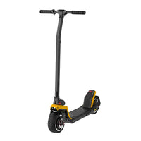 dualtron sonic nano electric scooter yellow front side left