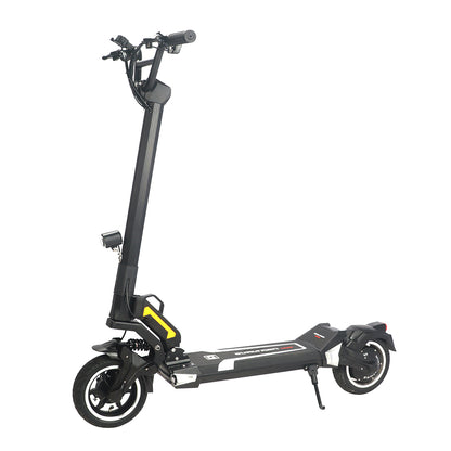 dualtron togo plus electric scooter side left
