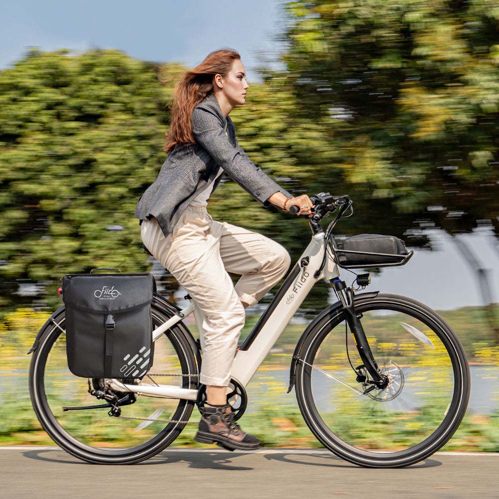 fiido c11 backpack lifestyle riding