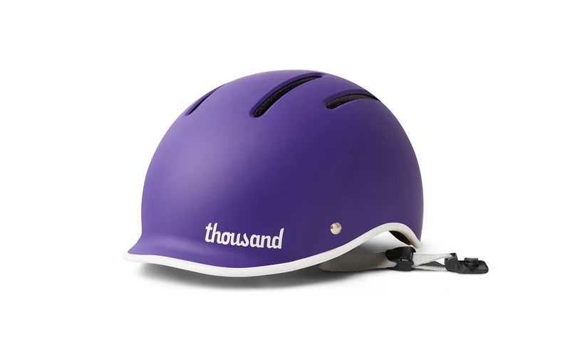 thousand helmet black bike helmet | Party Purple