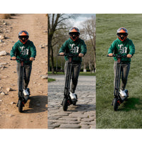 inmotion c10 pro electric scooter feature mixed-terrain ride stability