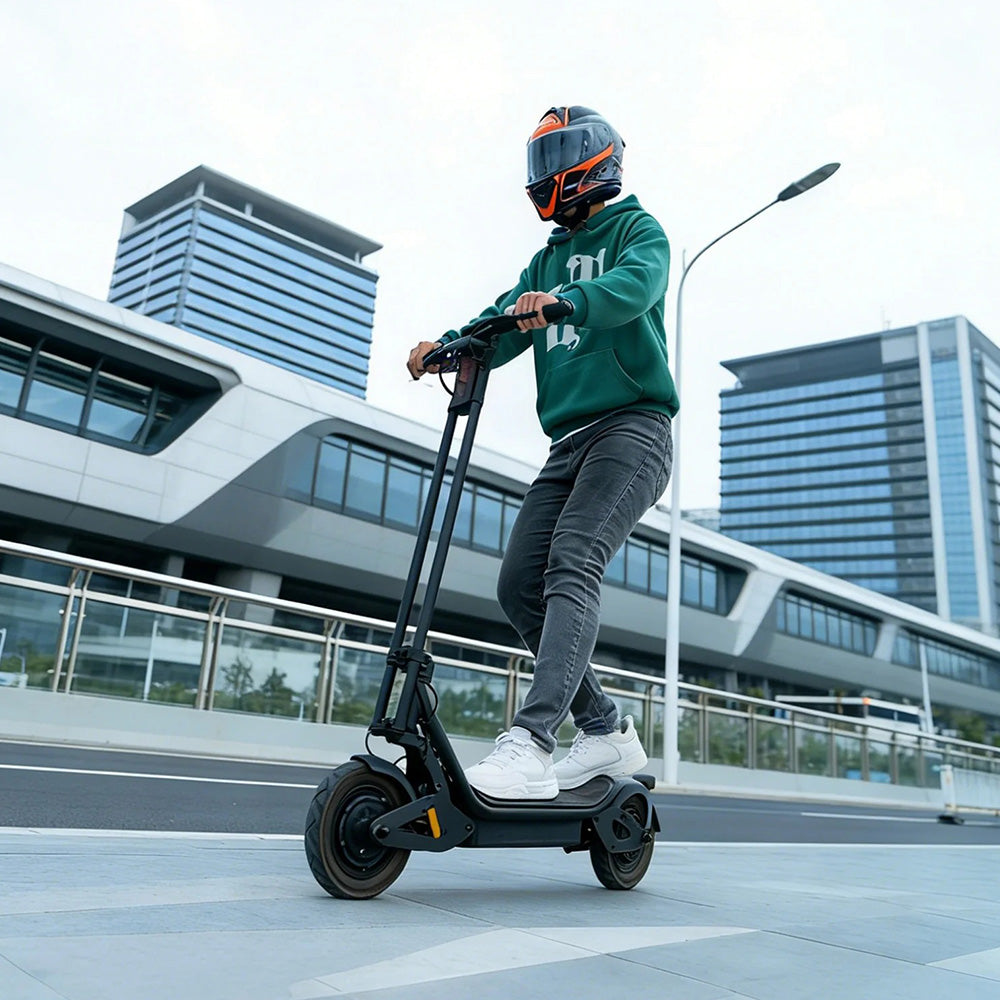 inmotion c10 pro electric scooter lifestyle city