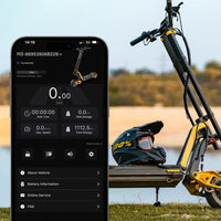 inmotion rs electric scooter feature app
