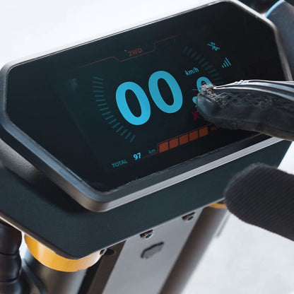 inmotion rs jet electric scooter feature display
