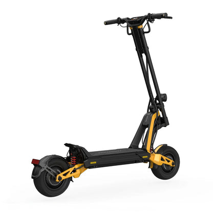 inmotion rs jet electric scooter yellow rear side right